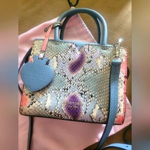 Kate Spade Spencer Snake Embossed Satchel